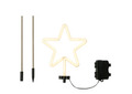 Neonstjerne med 87 LED 19 cm